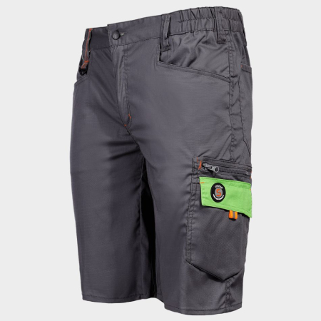 PRISMA LIGHT STRETCH, Pantaloni scurți de lucru din poliester și bumbac, 190g/mp [2]