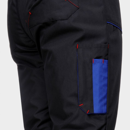 PRISMA WINTER BIB PANTS, Pantaloni cu pieptar vătuiți din poliester 100%, țesătură Oxford 300D cu acoperire PU, 160g/mp [2]