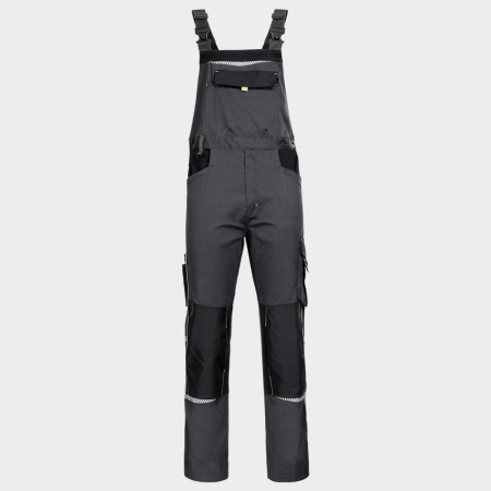 Pantaloni cu pieptar - PRISMA SPANDEX, Pantaloni cu pieptar din bumbac și poliester cu spandex, 270 g/mp