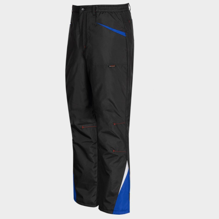 PRISMA WINTER BLACK, Pantaloni de lucru din poliester 100%, țesătură Oxford 300D cu acoperire PU [2]