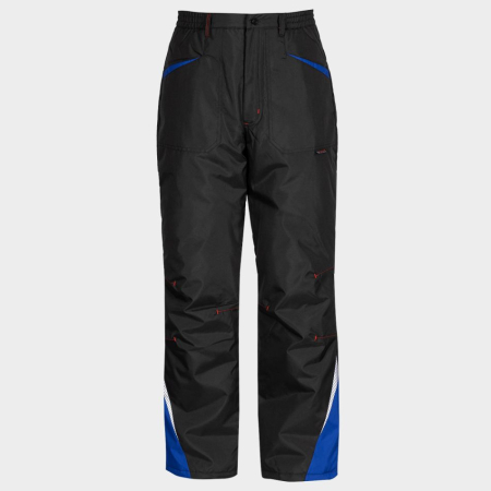 IMBRACAMINTE - PRISMA WINTER BLACK, Pantaloni de lucru din poliester 100%, țesătură Oxford 300D cu acoperire PU