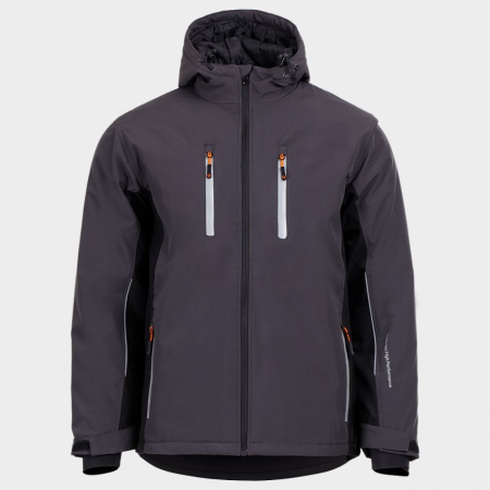 PRISMA SPORT WINTER, Jachetă de lucru tip Softshell cu glugă din poliester 94% și spandex 6%, membrană TPU, căptușeală polar, 320 g/mp [2]
