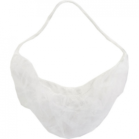 Protectia capului industria alimentara - Protector barbă de unică folosință [100 bucăți / set]