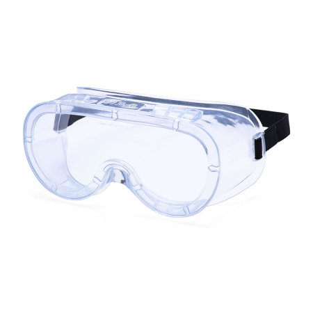 Ochelari de protecție - Ochelari tip goggle de protecție chimică din acetat de celuloză, cu ventilație indirectă