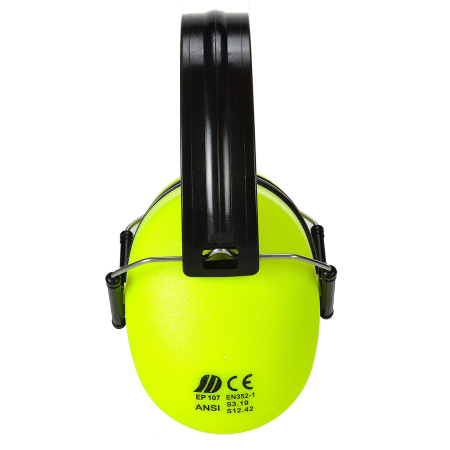 PS41, Antifoane externe SNR 30 dB din HIPS, culoare de înaltă vizibilitate [1]