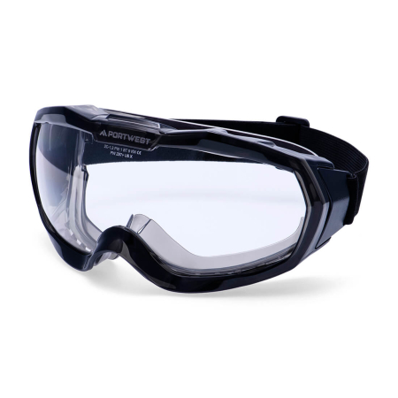 Ochelari de protecție - PS66, Ochelari de protecție tip goggle din policarbonat, ventilație indirectă