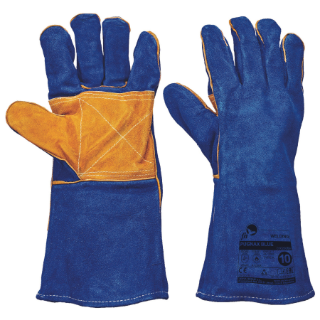 PUGNAX BLUE, Manusi de sudura din piele de bovina [2]