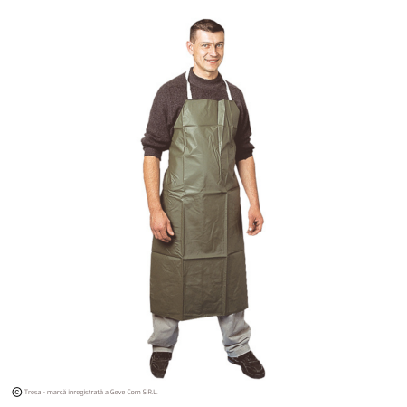 Sorturi - PVC APRON, Șorț din poliester dublu imersat în PVC, grosime 0,30 mm, protecție chimică PB6