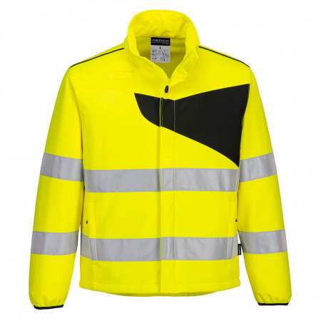 PW275, Jachetă HI-VIS tip Softshell din poliester și elastan, 275 g/mp [1]