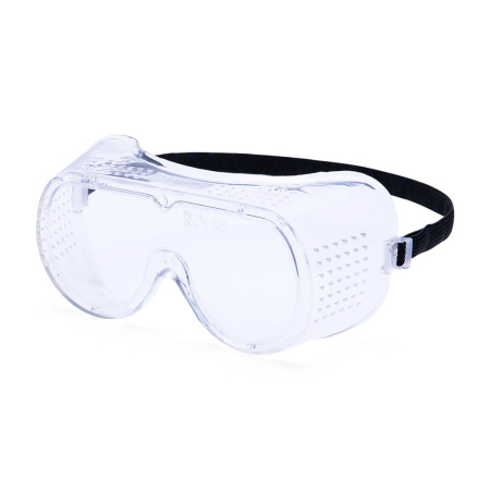 Ochelari de protecție - Ochelari de protecție tip goggle cu ventilație directă, ramă flexibilă din PVC, lentilă din policarbonat