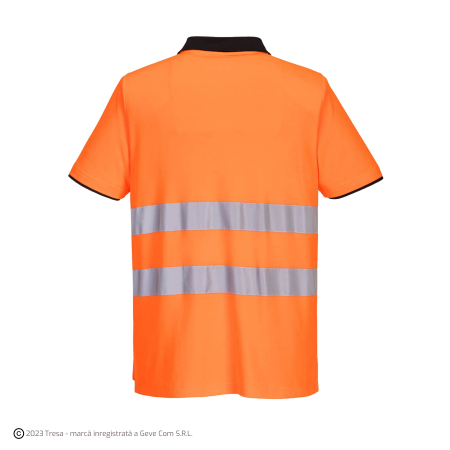 PW212, Tricou HI-VIS polo, din țesătură tercot premium, 144 g/mp [3]