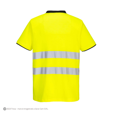 PW213, Tricou HI-VIS din țesătură tercot premium, 144 g/mp [1]