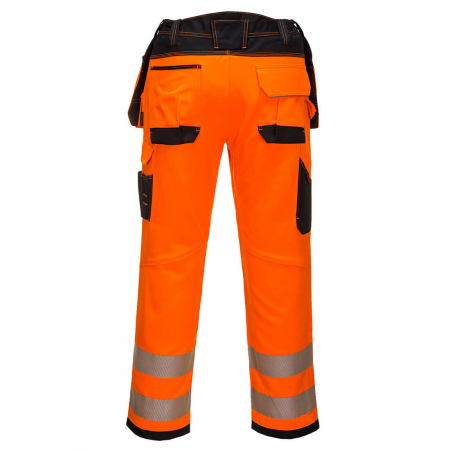 PW3 - 306, Pantaloni Stretch Holster HI-VIS din Titanmill Plus Stretch, 65% poliester, 33% bumbac, 2% elastan, 245 g/mp [4]