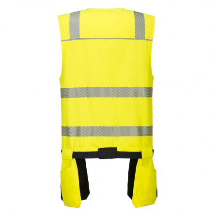 PW3 - 308, Vestă HI-VIS pentru scule, din poliester și bumbac, 245 g/mp [1]