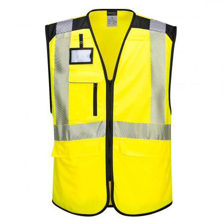 Veste reflectorizante (HI-VIS) - PW3 - 309, Vesta executivă din poliester, 124 g/mp