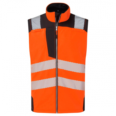 PW3 - 325, Jachetă HI-VIS tip Softshell, din poliester și elastan, 310 g/mp [3]
