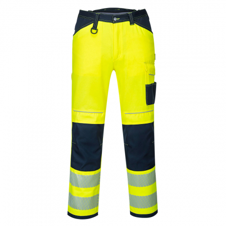 PW3 - 340 HI-VIS, Pantaloni de lucru din poliester si bumbac [4]