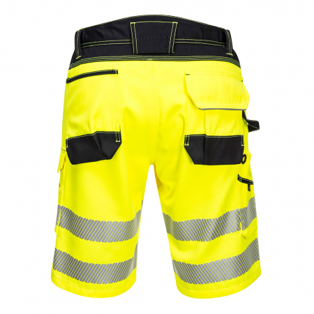 PW3 - 348, Pantaloni scurți Hi-Vis din Titanmill Plus, 65% poliester, 35% bumbac, 300 g/mp [1]