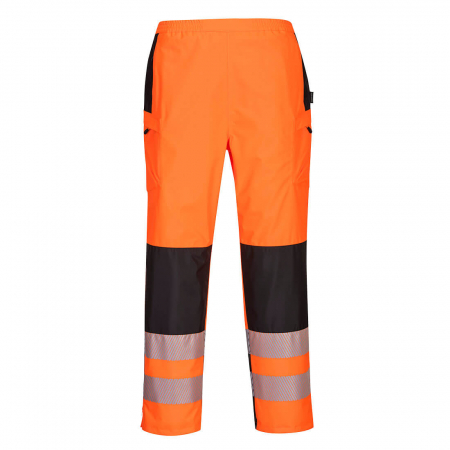 Pantaloni si salopete reflectorizante (HI-VIS) - PW3 - 386, Pantaloni în talie impermeabili pentru damă din poliester 300D Oxford, 190 g/mp