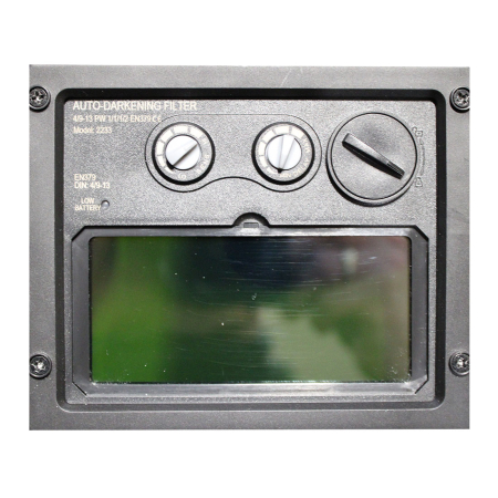 PW65, Mască de sudură cu întunecare automată, filtru fotosensibil reglabil DIN 9-13 [0]