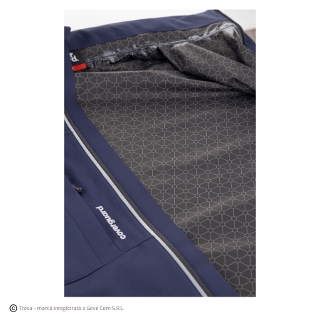 PYTHON, Jachetă softshell impermeabilă din poliester reciclat, membrană PU și imprimeu Grafen, 170 g/mp [5]