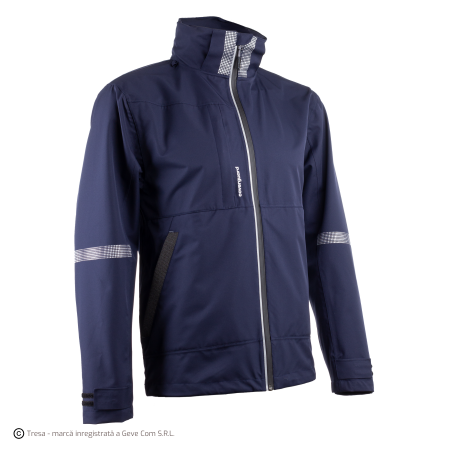 Pelerine | Jachete Impermeabile - PYTHON, Jachetă softshell impermeabilă din poliester reciclat, membrană PU și imprimeu Grafen, 170 g/mp