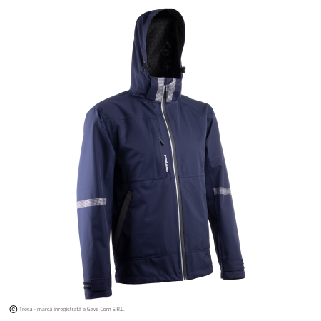 PYTHON, Jachetă softshell impermeabilă din poliester reciclat, membrană PU și imprimeu Grafen, 170 g/mp [3]