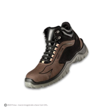 Bocanci - QOMANDOR S3, Bocanci de protecție din piele nubuck, bombeu din fibră de sticlă, lamelă antiperforație, fețe hidrofobizate, talpă SRC