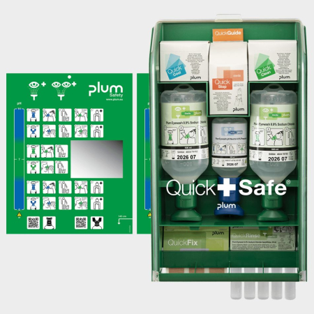 QUICKSAFE COMPLETE, Stație de prim ajutor completă montabilă pe perete [2]