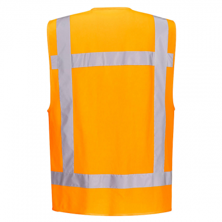R476, Vesta executivă HI-VIS din poliester tricotat, 124 g/mp [1]