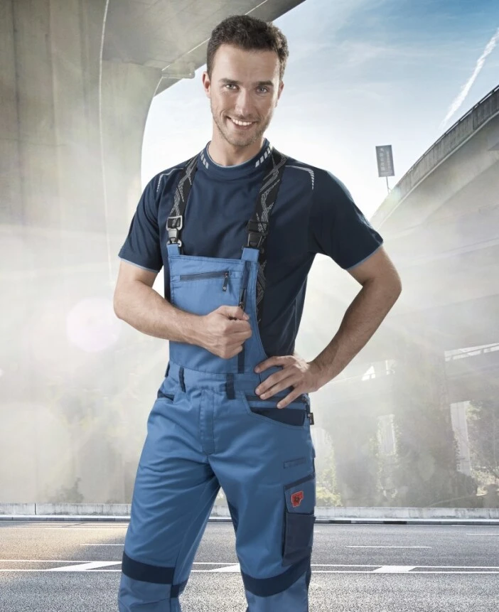 R8ED+, Pantaloni de lucru cu pieptar din tercot, 245 g/mp, întărituri CORDURA [1]