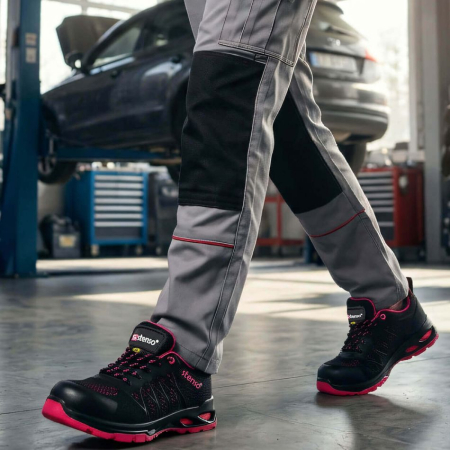 RACE PRO LADY S1PS, Pantofi de protecție de damă din material textil, bombeu compozit [6]