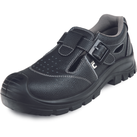 Sandale - RAVEN XT MF S1P SRC, Sandale de protecție din piele șpăltuită