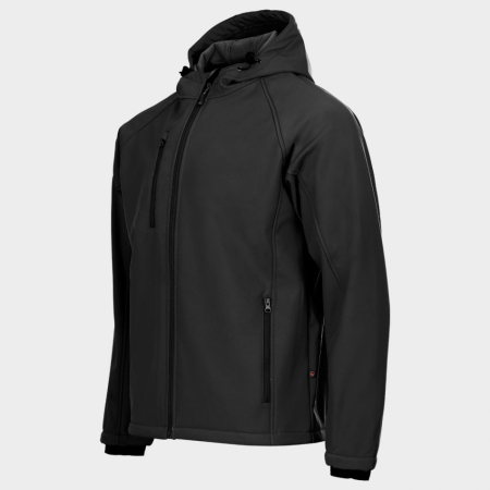 REEF, Jachetă tip Softshell din poliester cu membrană TPU și căptușeală fleece, 300 g/mp [2]