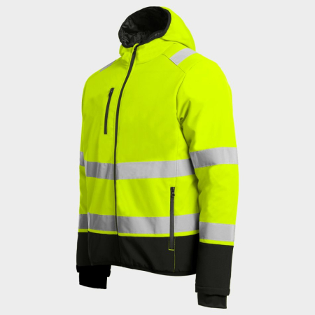REEF PAD, Jachetă de iarnă HI-VIS vătuită din poliester cu spandex, căptușeală termoizolantă [2]