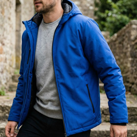REEF PAD, Jachetă de lucru tip softshell impermeabilă din poliester cu spandex, 270 g/mp [1]