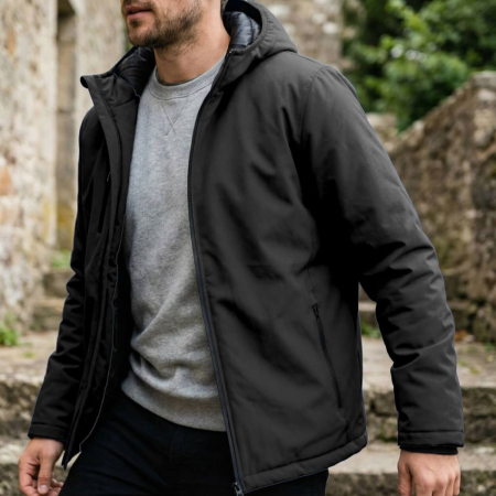 REEF PAD, Jachetă de lucru tip softshell impermeabilă din poliester cu spandex, 270 g/mp [3]