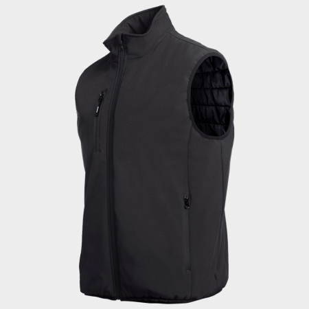 REEF PAD, Vestă de lucru tip softshell din poliester cu spandex, 270 g/mp [3]