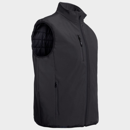 REEF PAD, Vestă de lucru tip softshell din poliester cu spandex, 270 g/mp [2]