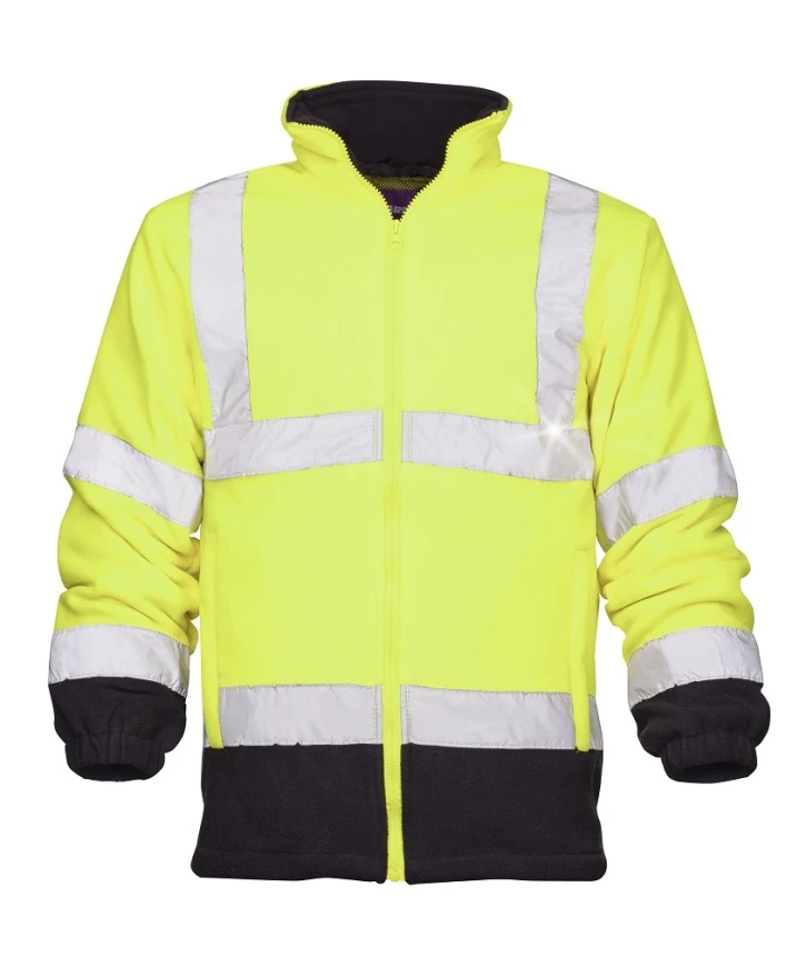 REF401/REF402, Bluză HI-VIS cu mânecă lungă din fleece poliester 300 g/mp [1]