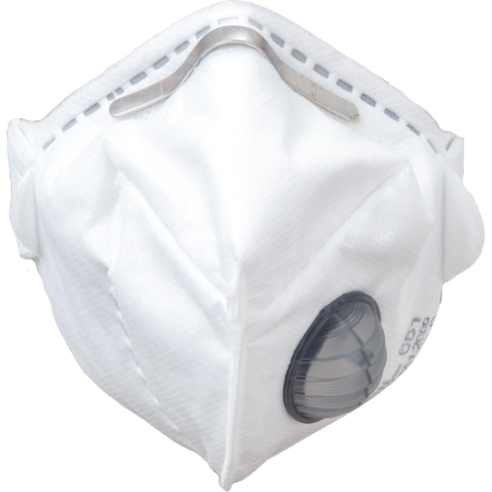 Protecție respiratorie de unică folosință - REFIL 651, Semimasca de protectie pliabila cu supapa