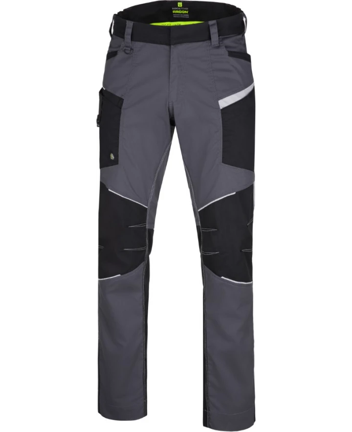 Pantaloni Ignifugi - REFIWAN, Pantalon de lucru în talie antistatic din tercot cu fibră de carbon, 220 g/mp