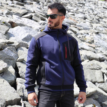 REVOLT 2.0, Hanorac din bumbac și poliester, 300 g/mp, cu căptușeală fleece [2]