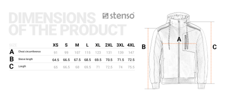 REVOLT 2.0, Hanorac din bumbac și poliester, 300 g/mp, cu căptușeală fleece [8]