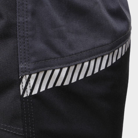 REVOLT 4STRETCH, Pantaloni de lucru cu pieptar din bumbac 57%, poliester 40% și spandex 3%, 240 g/mp [4]