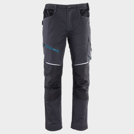 REVOLT 4STRETCH, Pantaloni de lucru din bumbac 57%, poliester 40% și spandex 3%, 240 g/mp [0]