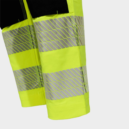 REVOLT HV 4STRETCH, Pantaloni de lucru HI-VIS din poliester mecanic întins, 280 g/mp [8]