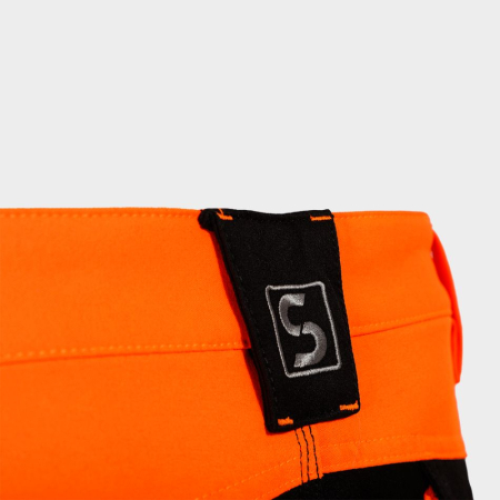 REVOLT HV 4STRETCH, Pantaloni de lucru HI-VIS din poliester mecanic întins, 280 g/mp [7]