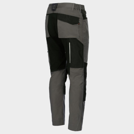 REVOLT LIGHT STRETCH GREEN, Pantaloni de lucru din poliester, bumbac și T400 cu stretch mecanic, țesătură ripstop, 160 g/mp [6]