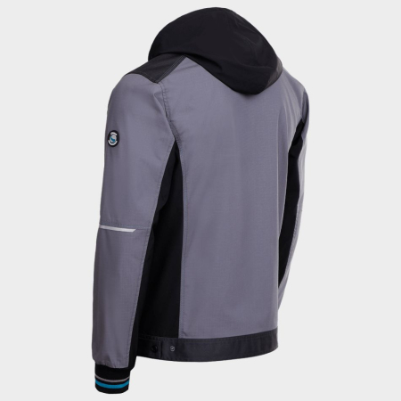 REVOLT RIPSTOP STRETCH, Jachetă de lucru cu glugă detașabilă din poliester 36%, bumbac 20% și T400 44%, țesătură ripstop, 220 g/mp [3]
